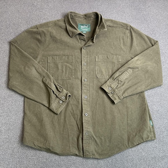 Woolrich Other - Woolrich Shirt Mens XXL Green Label Utility Collection Long Sleeve Button Up